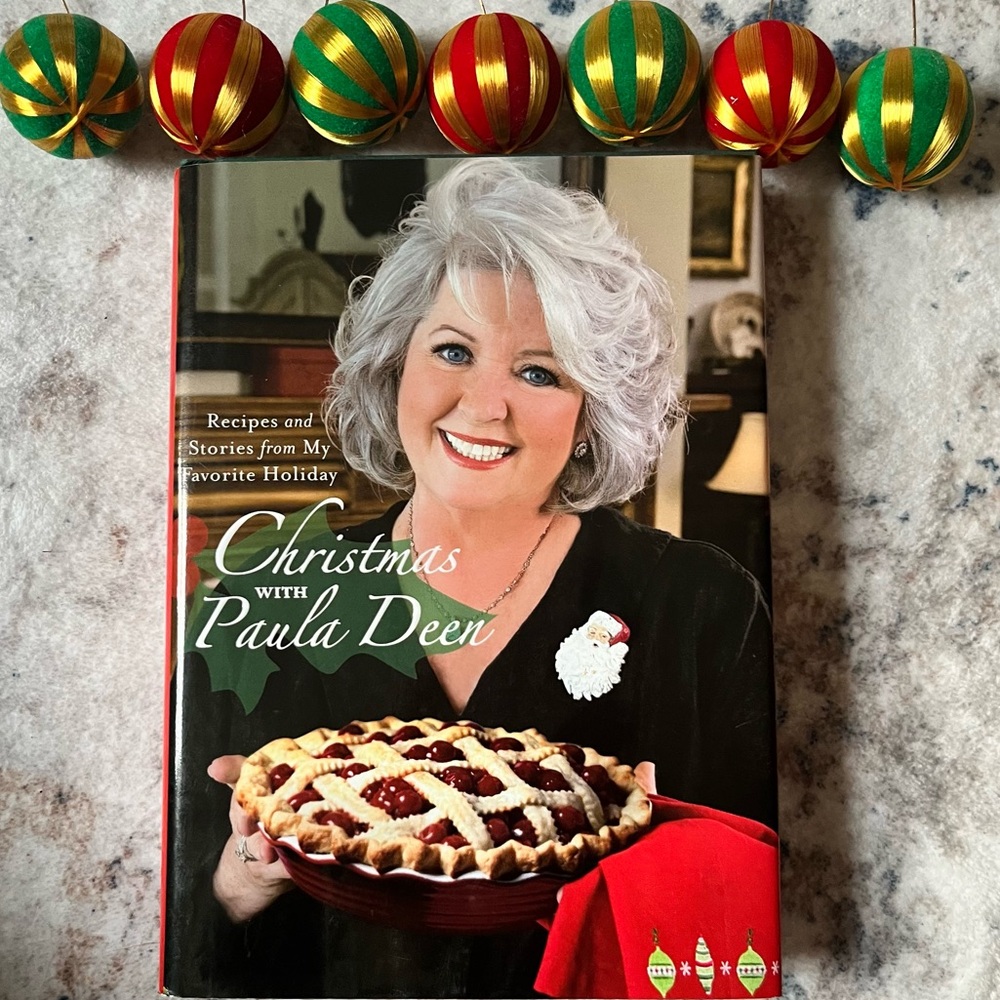 Christmas with Paula Deen Cookbook & Holiday Hardcover